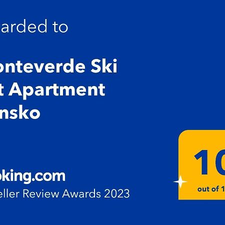 Monteverde Ski Lift Apartment Bansko Luaran gambar